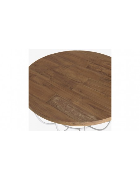 Table basse ronde Thekku