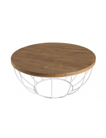 Table basse ronde Thekku