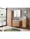 ensemble salle de bain chêne 80 cm