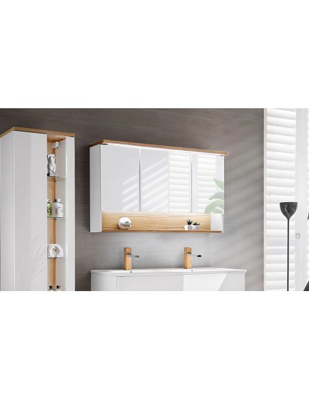 miroir salle de bain armoire