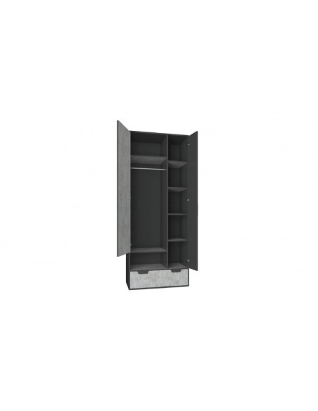 Armoire enfant 2 portes Tiago