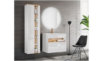 ensemble suspendu design salle de bain