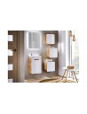 petite salle de bain suspendue