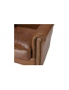 Fauteuil vintage roulettes Herman