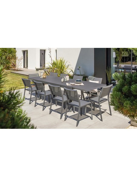 table de jardin extensible 8 12 places