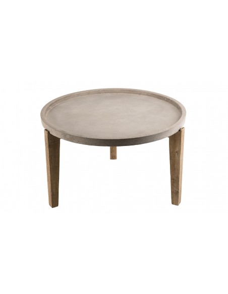 Table basse jardin ronde 81 cm