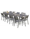 Salon jardin aluminium 10 places