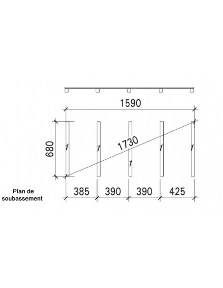 plan soubassement