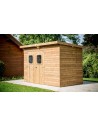 Abri jardin bois thermochauffé Iowa