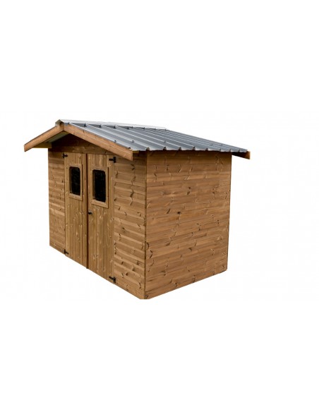 Abri jardin bois thermochauffé