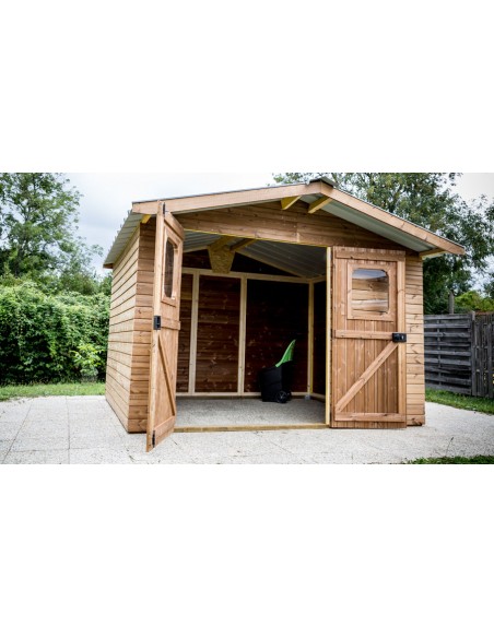 Abri de jardin en bois Jersey