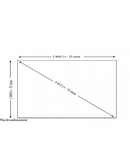 Plan de soubassement