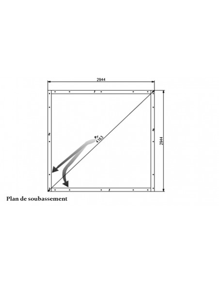 Plan soubassement Wyoming