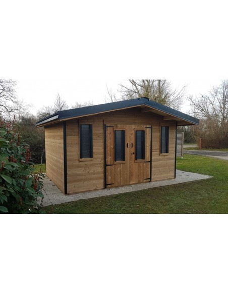 Abri jardin bois thermochauffé Luton