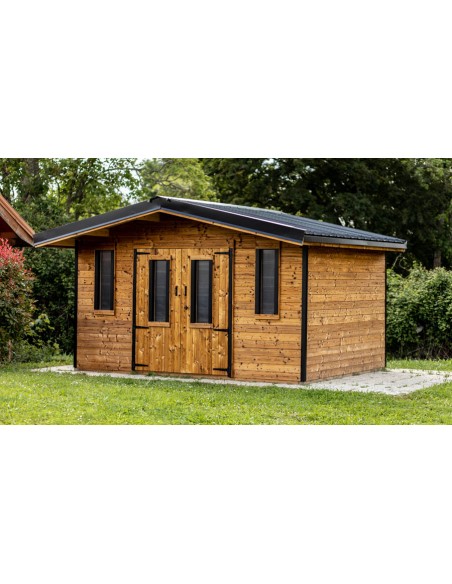 Abri jardin bois thermochauffé Luton