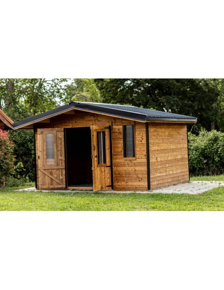 Abri jardin bois thermochauffé Luton