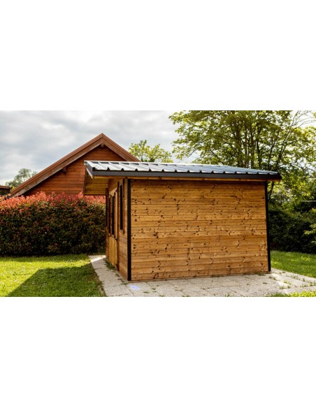 Abri jardin bois thermochauffé Luton