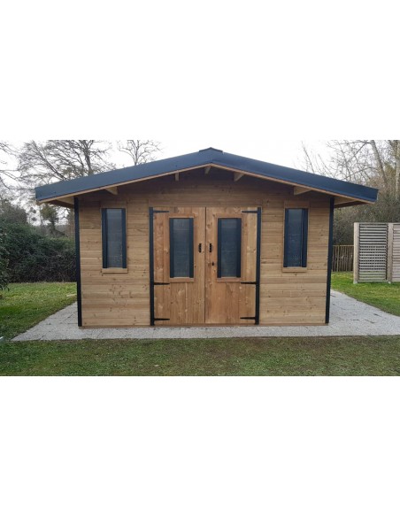 Abri jardin bois thermochauffé Luton