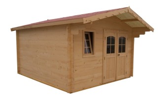 Abri jardin bois madriers 42 mm