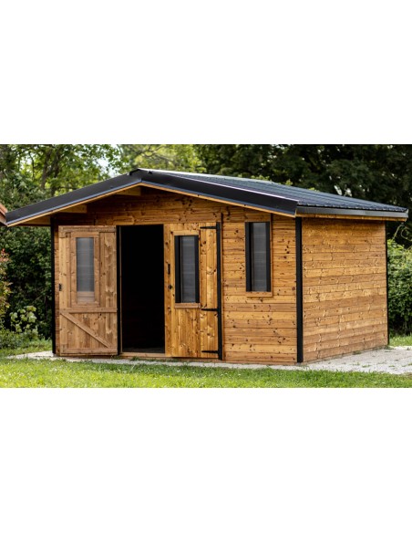 Abri de jardin en bois THT 22,35 m2 - Jensen