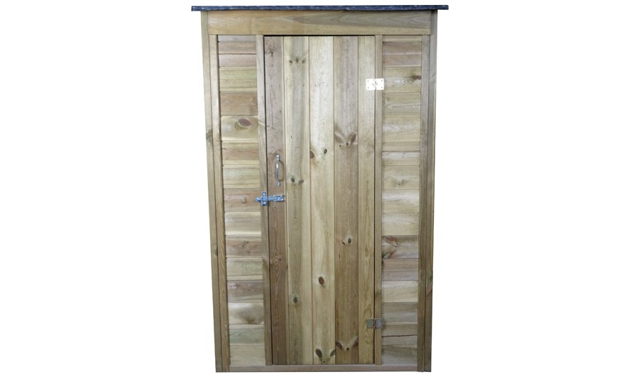 Armoire de jardin en bois, murale, adossable pour rangement