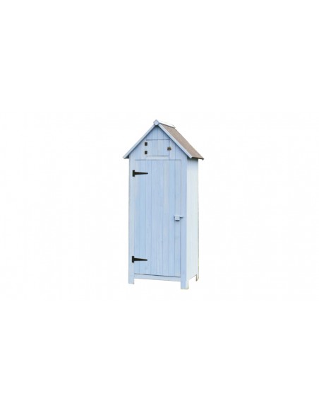 Cabine jardin bois lasuré