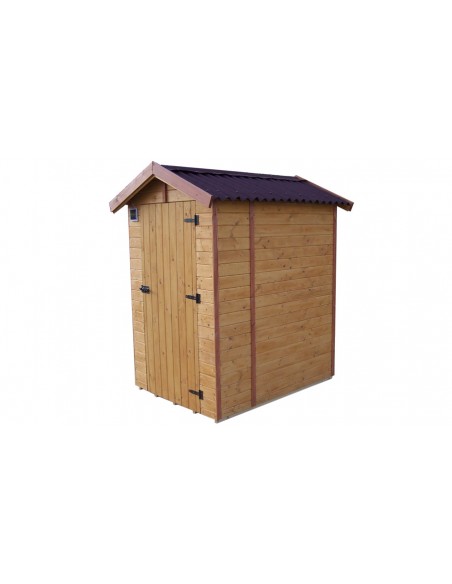 Abri toilette sèche extérieur bois