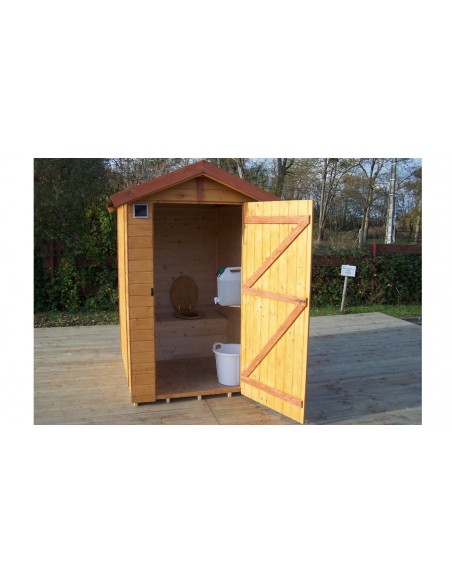 Cabane toilette sèche bois Terry