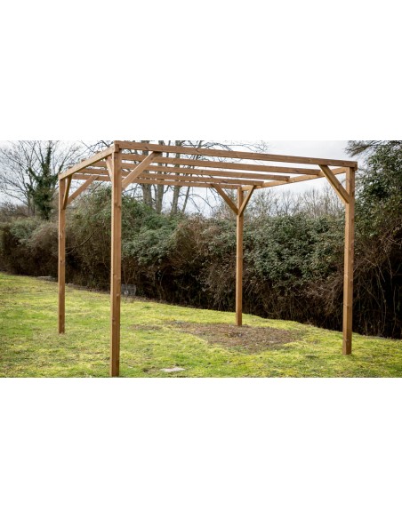 pergola bois THT Gotland