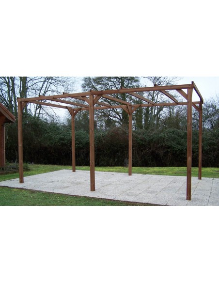 pergola bois thermochauffé Flam