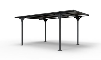 Carport autoportant aluminium