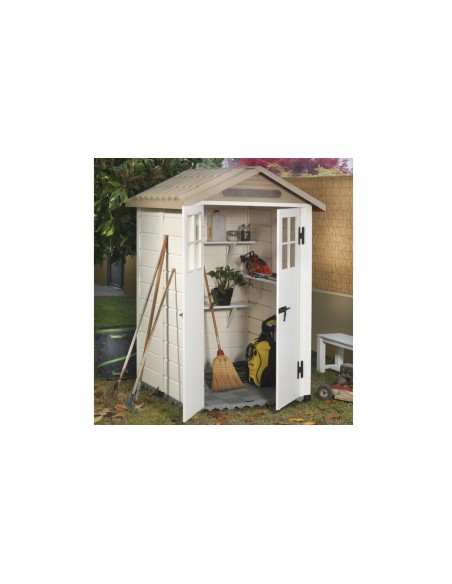 Cabine jardin résine beige Torquay