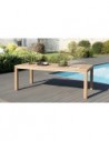 Salon jardin en teck 6 places