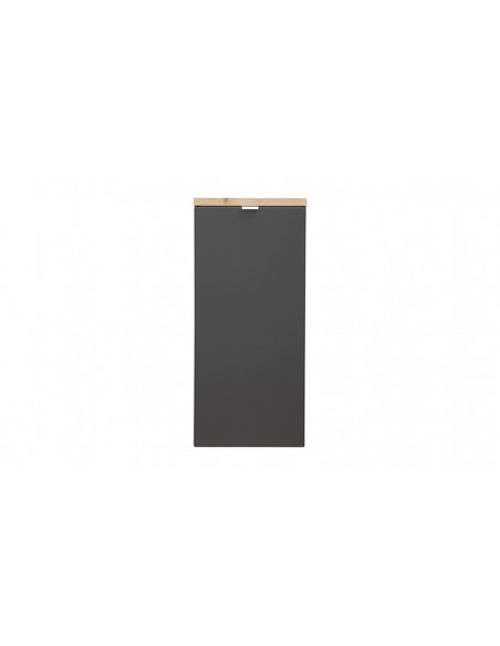 Meuble suspendu panier noir Caraibes