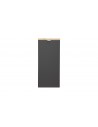 Meuble suspendu panier noir Caraibes