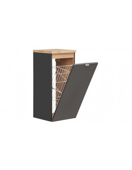 panier linge ouvert