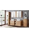 Petit meuble rangement ouvert Caraibes