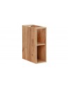 Petit meuble rangement ouvert suspendu chêne
