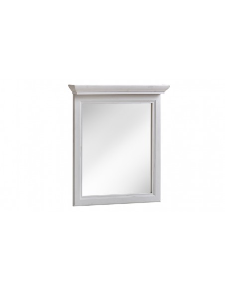 Miroir sdb blanc 60 cm