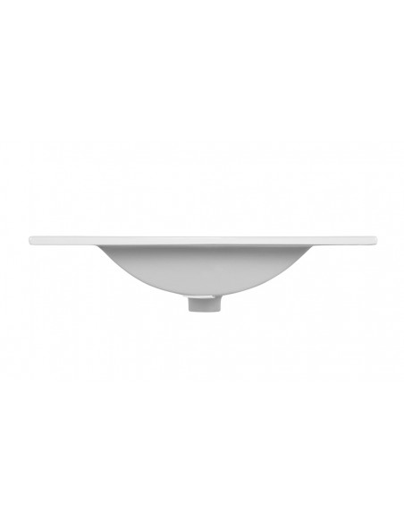 Plan vasque céramique blanche 80cm
