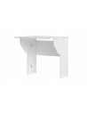 Bureau plateau rabattable blanc