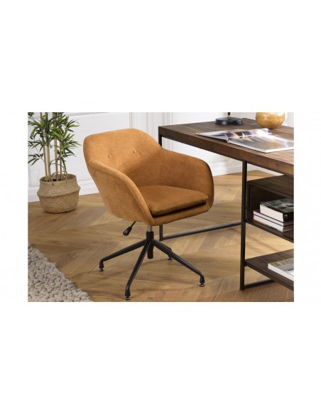 fauteuil orange emilia