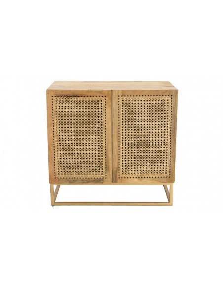Buffet marron 2 portes