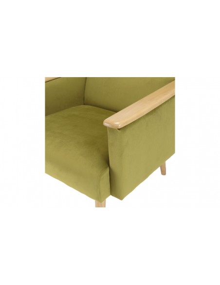 Fauteuil vert clair Emilia