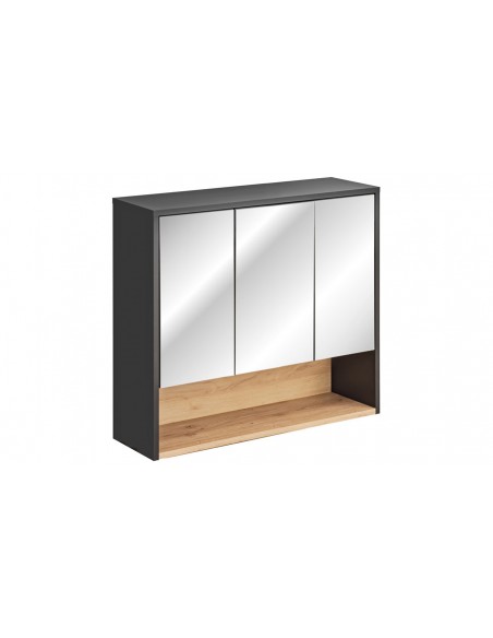 Armoire miroir salle de bain 80 cm