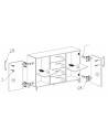 Buffet contemporain Charleston