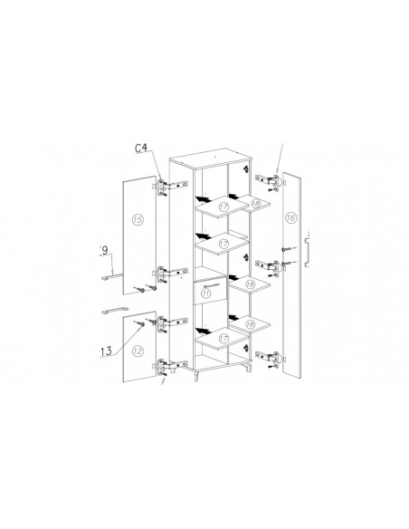 Placard Charleston dimensions