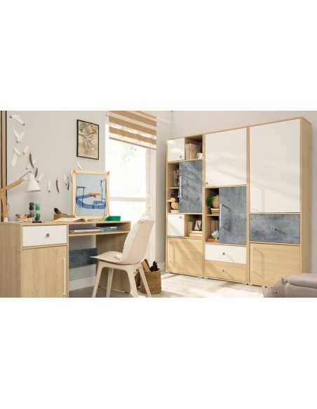 Armoire enfant multicolore Bebop