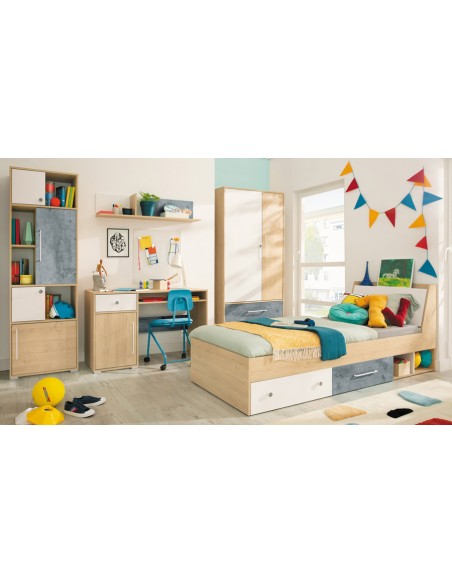 Chambre enfant complète multicolore