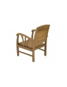 Fauteuil colonial teck bambou Goa